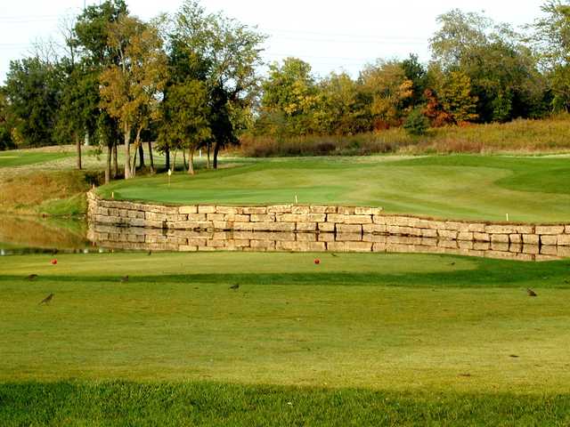 View of the 4th green at Tiffany Greens Golf Club