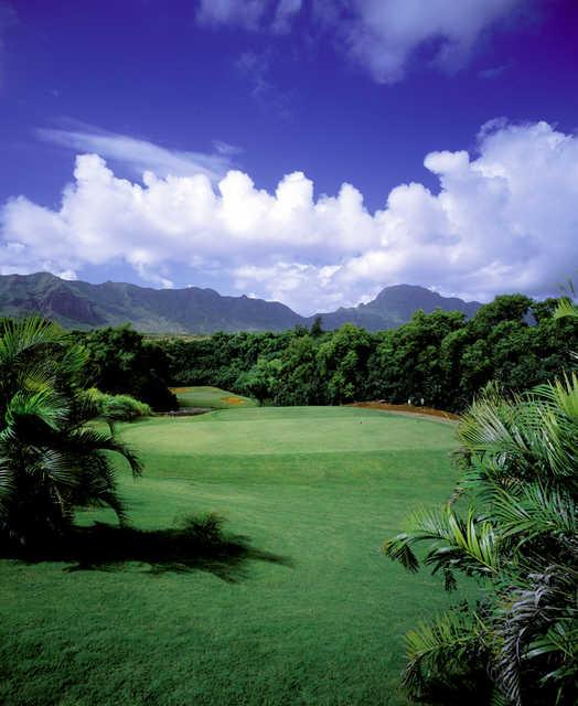 View from no. 6 at Puakea Golf Course