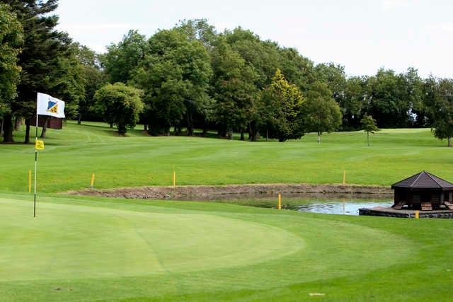 View of the 12th green at Forrest Little Golf Club