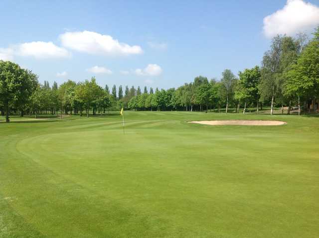 The parkland setting at Calderfields GC