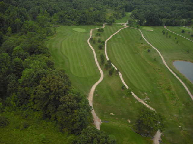 Aerial view from Deer Pass Golf Course