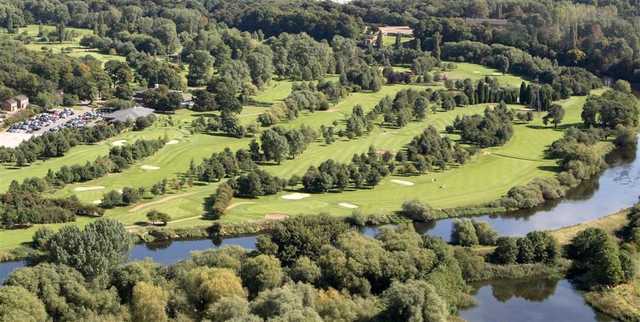 Aerial view from the Branston Golf & Country Club - 14th & 17th