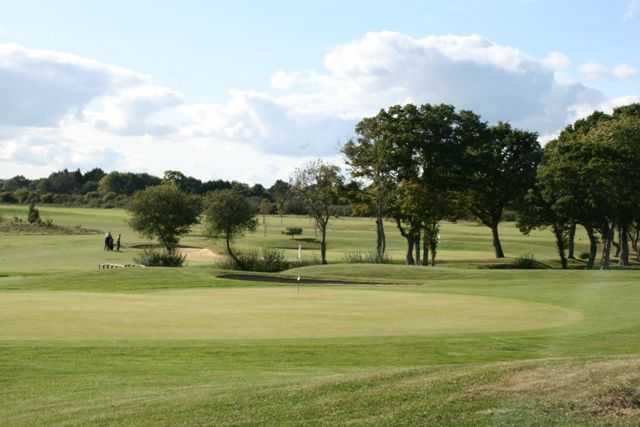 Putting green at Mid Sussex Golf Club