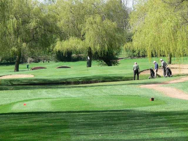 The undulating course at Letchworth Golf Club