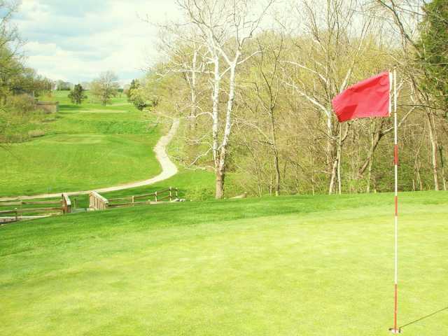 A view from Holly Hills Golf Club