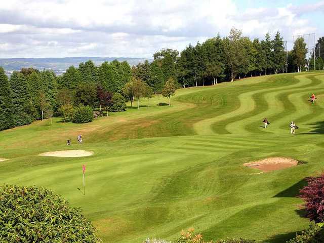 Outstanding fairway at Holywood Golf Club 