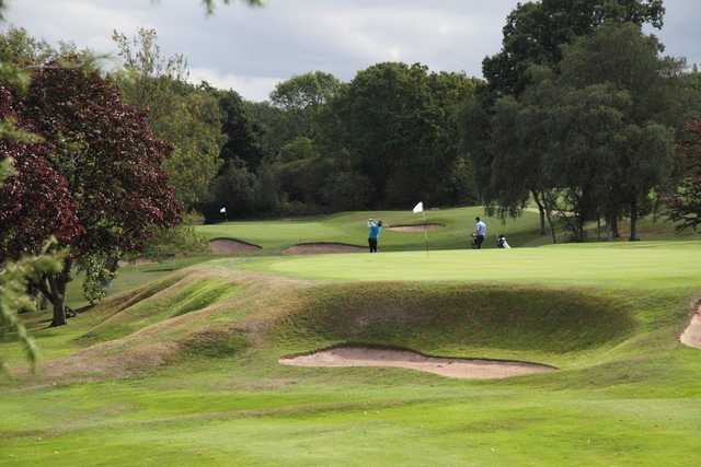Image of the 10th hole at Moseley Golf Club