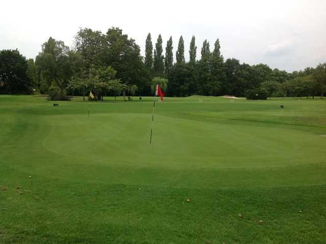 The short game area at Moselely Golf Club 