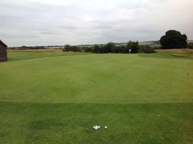 The putting area at Kilworth Springs Golf Club