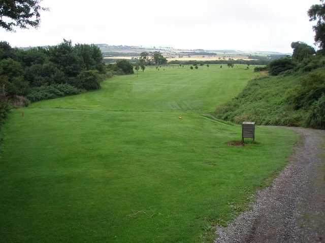 One of Alnwick Castle Golf Club fairways highlighting the stunning countryside views 