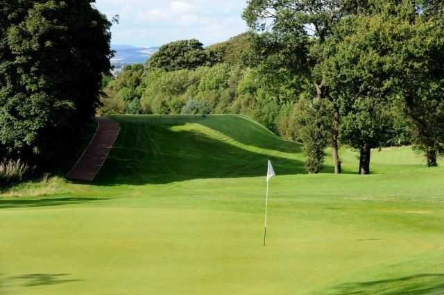 Tricky par 3 through the trees at Baberton