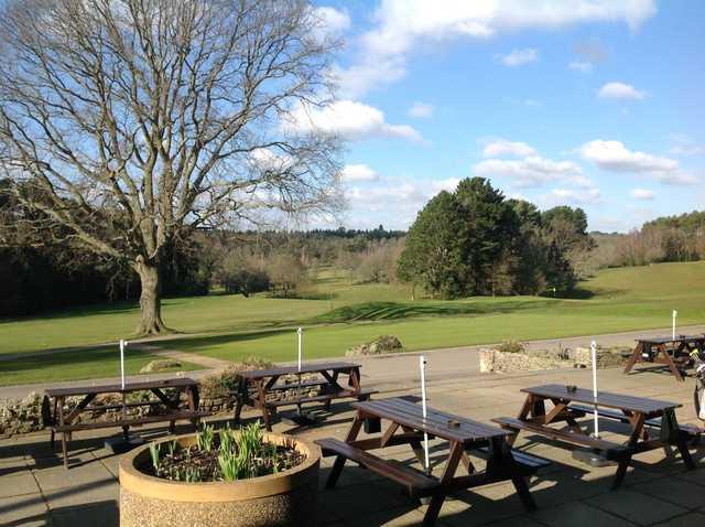 Stunning view from the clubhouse out to the course at Southampton City Golf Club