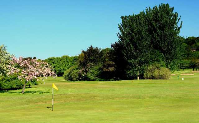 Beautiful scenery around the greens at Carrick Knowe Golf Course