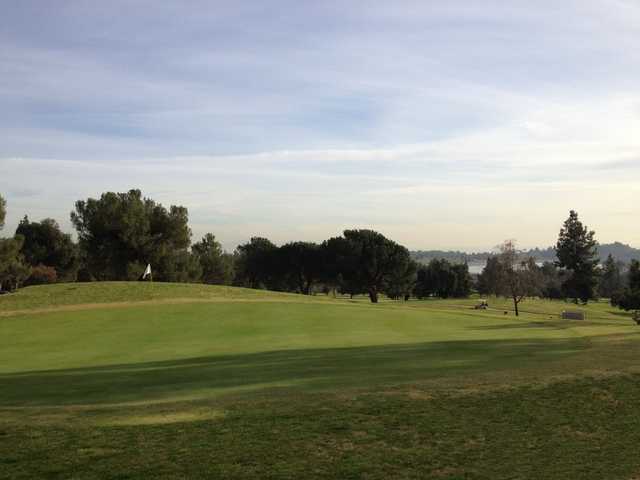 A view of a hole at Marshall Canyon Golf Club