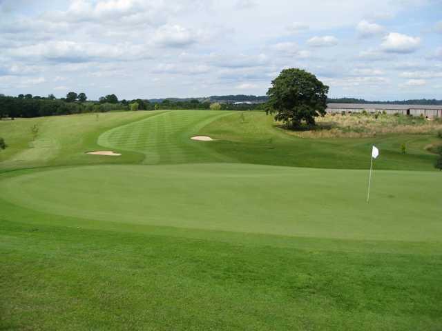 Scenic view back down the 9th at The Astbury