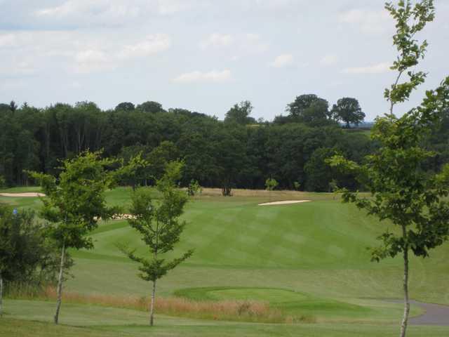 Beautiful view of the challenging 1st hole at The Astbury