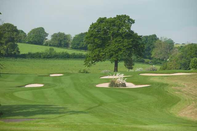 A view of the challenging 10th hole and surrounding bunkers at The Astbury
