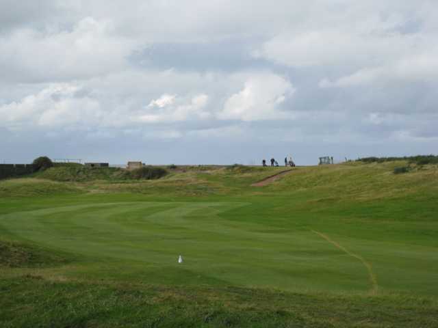 The undulating fairways at Leasowe