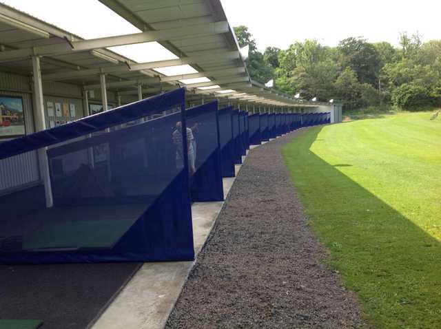 The large driving range at Parklands Golf Club