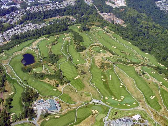Newcastle United Golf Club: Aerial view