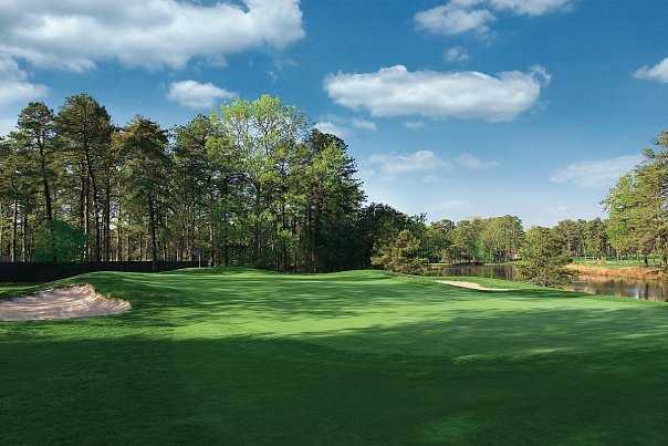 A view of the 8th hole at Mays Landing Golf Club