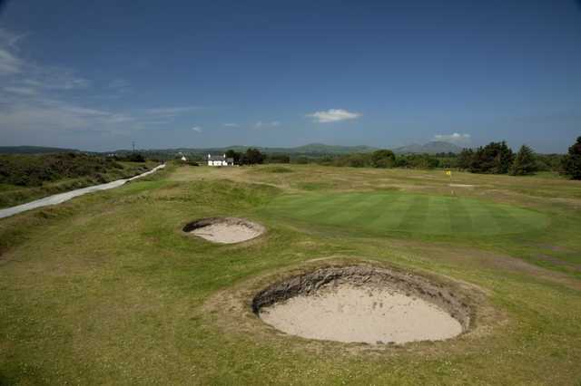 Watch out for those bunkers at Pwllheli Golf Club