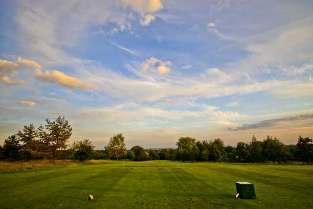 The 7th tee at Weald of Kent Golf Club