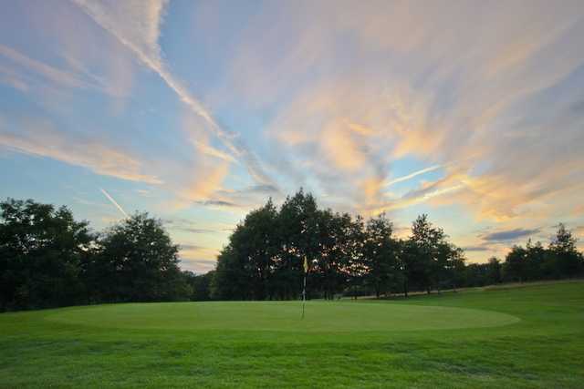 View from the 8th hole at Weald of Kent