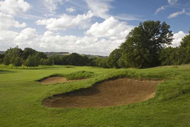 Bunkers on the 4th at Newbury & Crookham