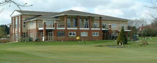 The clubhouse at Gillingham 