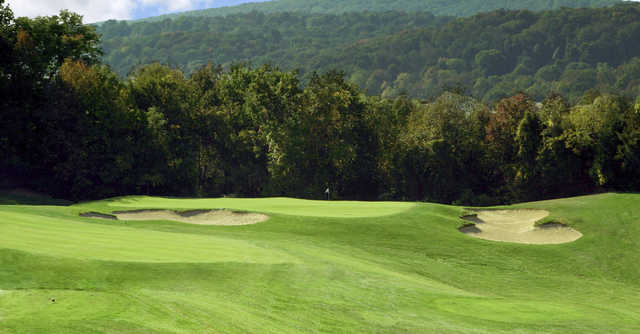 A view of hole #6 at Minerals Golf Club.