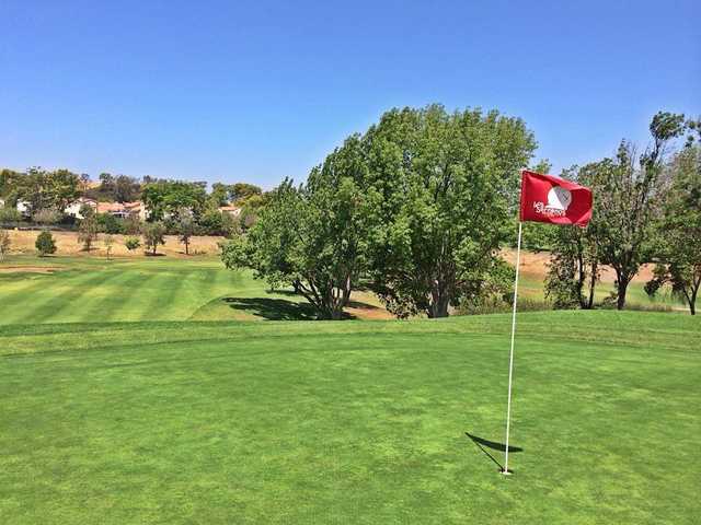 View from a green at Los Serranos Golf & Country Club