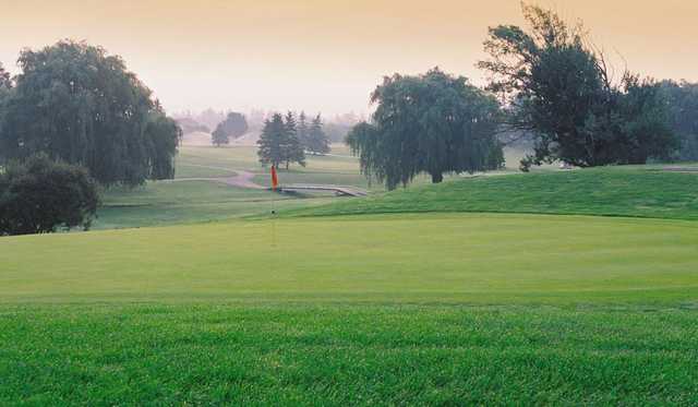 View of a green at Streetsville Glen Golf Club