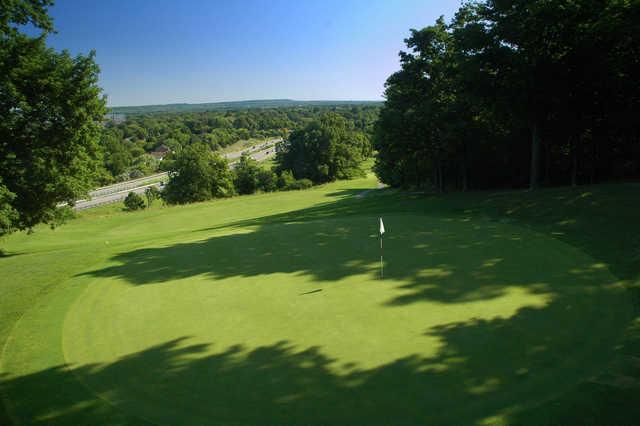 View of a green from the Beddoe Course at Chedoke Civic Golf Club