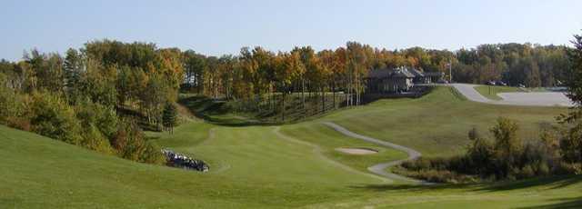 View of the 1st green from Autumn Ridge Golf Course