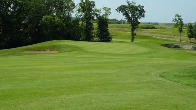 View of the 13th hole at WinterStone Golf Course