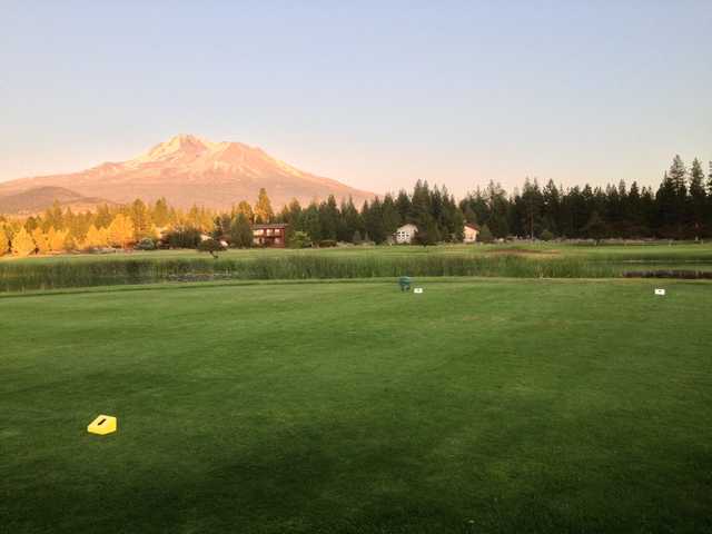 A view from Lake Shastina Golf Resort