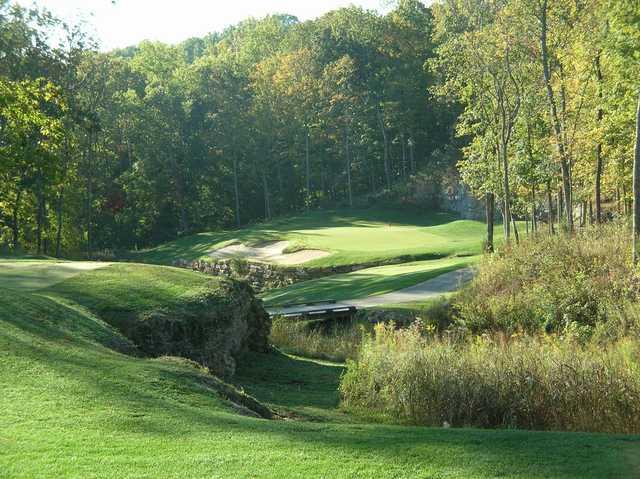 View of the 17th green at Heritage Hill Golf Club