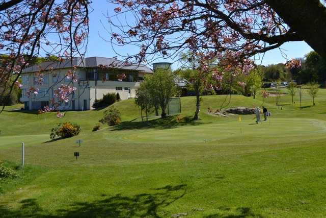 View of the clubhouse at Clandeboye Golf Club