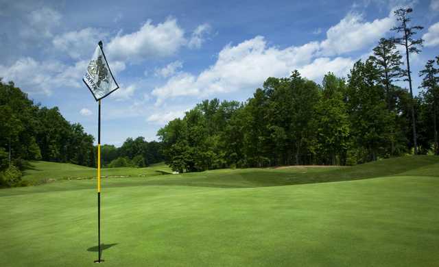 A view of hole #9 from East at Grandover Resort