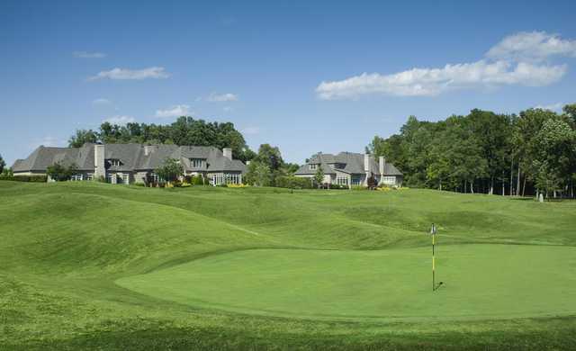 A view of hole #17 from East at Grandover Resort