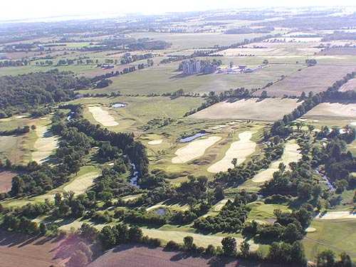 Aerial view of Oliver's Nest Golf and Country Club