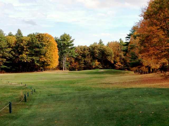 A fall view from Salmon Falls Golf Club
