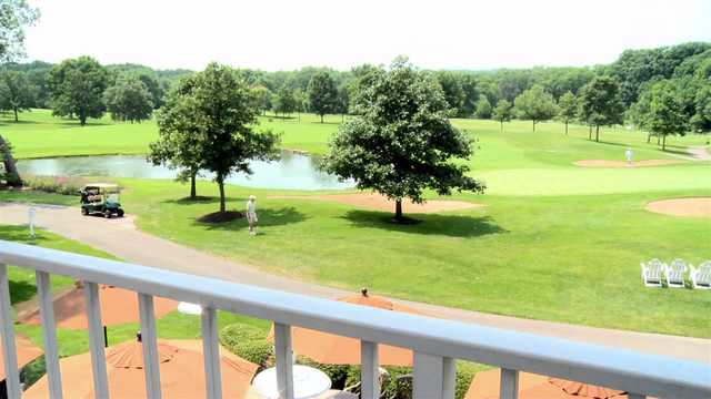 A sunny day view from St. Charles Country Club