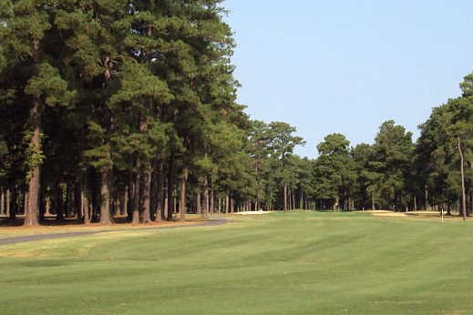 A view from a fairway at Stumpy Lake Golf Course