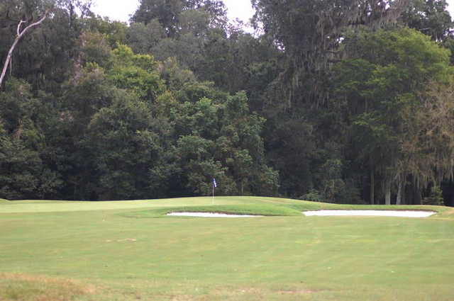 View of the 13th hole at Country Club of Orange Park.