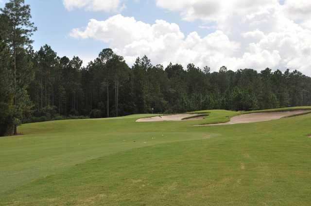 A view of green #17 from The Golf Club At South Hampton