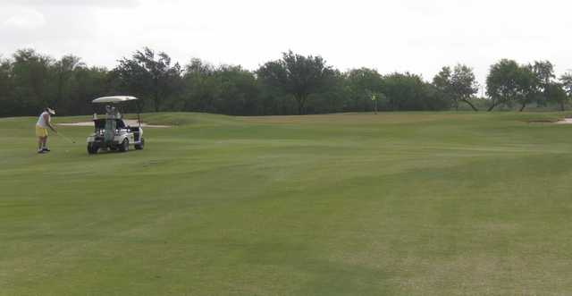 A view of the 4th green at Treasure Hills Golf Club