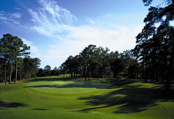 View of a green at ColoVista Golf Club
