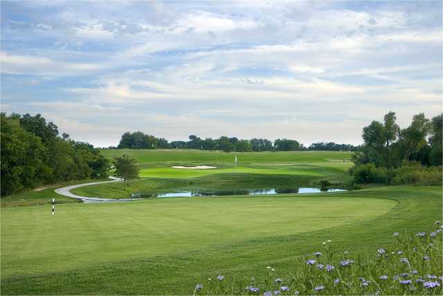 View of a green at The Bridges Golf Club